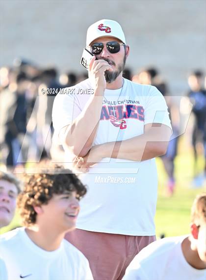 Thumbnail 1 in Scottsdale Christian Academy vs. Moon Valley (O'Connor 7 on 7 -  Saturday Night Lights) photogallery.