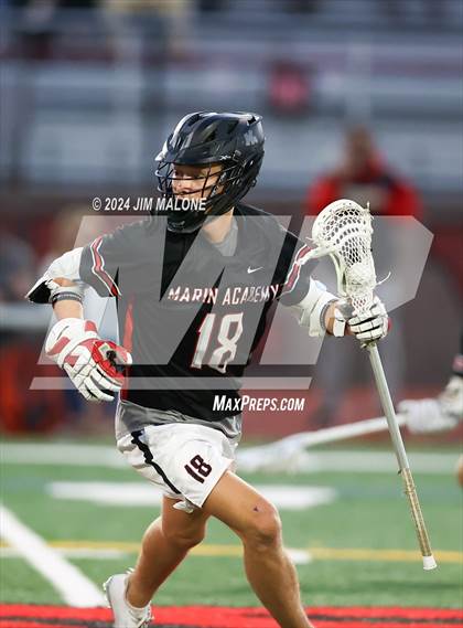 Thumbnail 3 in Monte Vista vs. Marin Academy (CIFNCS Rd-2) photogallery.