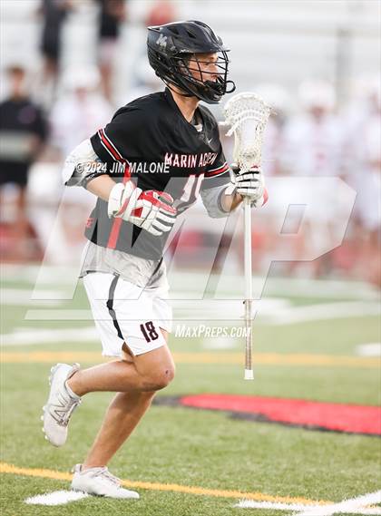 Thumbnail 3 in Monte Vista vs. Marin Academy (CIFNCS Rd-2) photogallery.