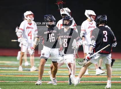 Thumbnail 3 in Monte Vista vs. Marin Academy (CIFNCS Rd-2) photogallery.