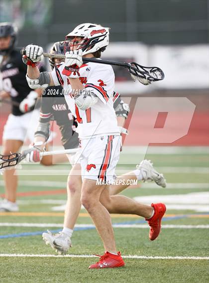Thumbnail 3 in Monte Vista vs. Marin Academy (CIFNCS Rd-2) photogallery.