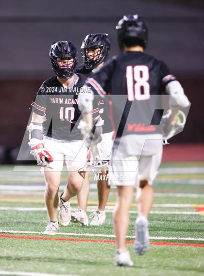 Thumbnail 2 in Monte Vista vs. Marin Academy (CIFNCS Rd-2) photogallery.