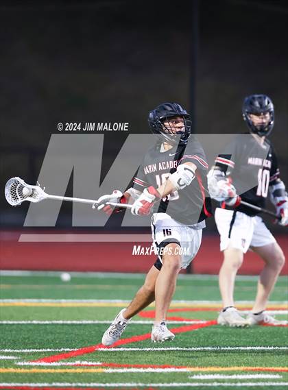 Thumbnail 2 in Monte Vista vs. Marin Academy (CIFNCS Rd-2) photogallery.