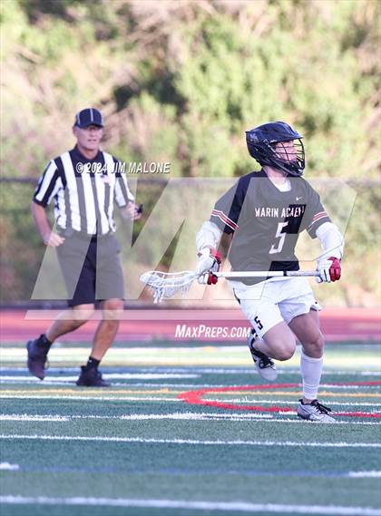 Thumbnail 2 in Monte Vista vs. Marin Academy (CIFNCS Rd-2) photogallery.