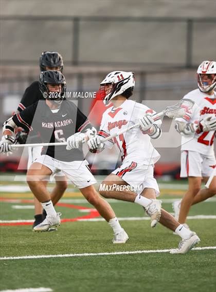 Thumbnail 3 in Monte Vista vs. Marin Academy (CIFNCS Rd-2) photogallery.