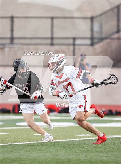 Thumbnail 2 in Monte Vista vs. Marin Academy (CIFNCS Rd-2) photogallery.