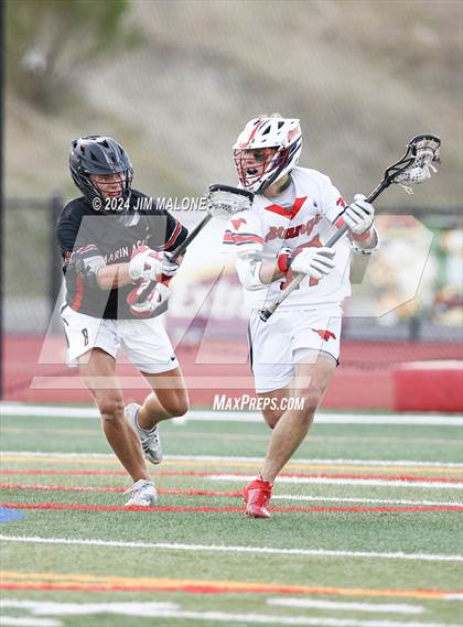 Thumbnail 3 in Monte Vista vs. Marin Academy (CIFNCS Rd-2) photogallery.