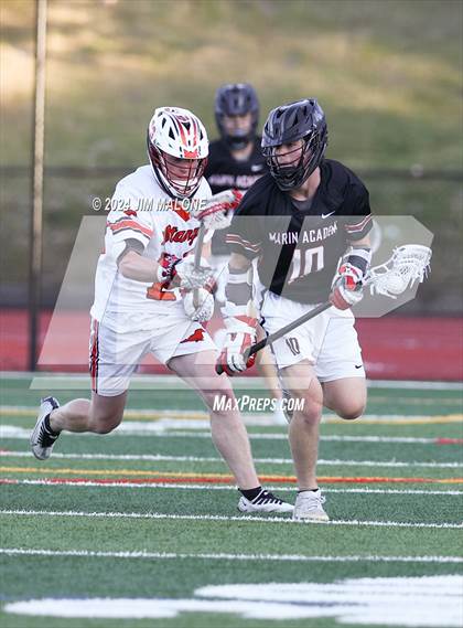Thumbnail 3 in Monte Vista vs. Marin Academy (CIFNCS Rd-2) photogallery.