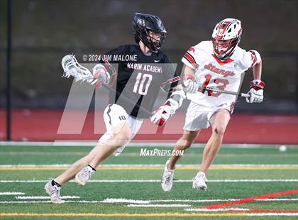 Thumbnail 2 in Monte Vista vs. Marin Academy (CIFNCS Rd-2) photogallery.