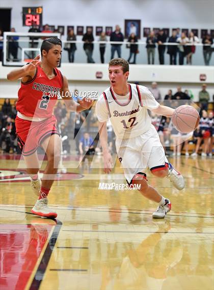 Thumbnail 3 in Brentwood School vs. Crossroads (CIF SS DIV 2AA Final) photogallery.