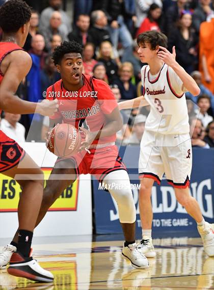 Thumbnail 2 in Brentwood School vs. Crossroads (CIF SS DIV 2AA Final) photogallery.