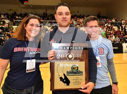 Thumbnail 1 in Brentwood School vs. Crossroads (CIF SS DIV 2AA Final) photogallery.