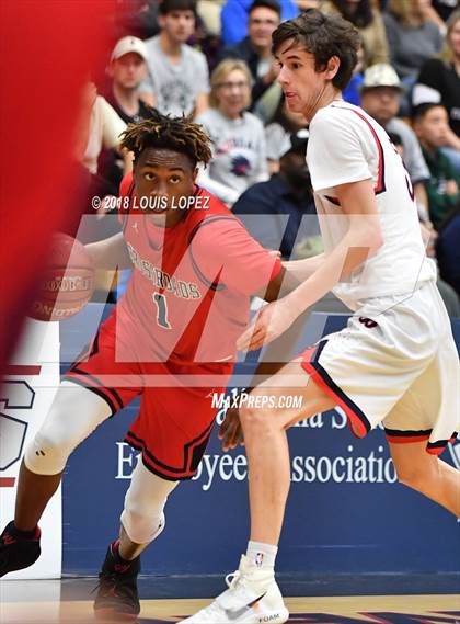 Thumbnail 3 in Brentwood School vs. Crossroads (CIF SS DIV 2AA Final) photogallery.