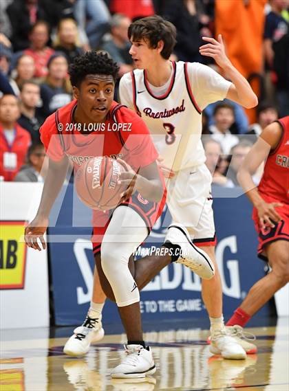 Thumbnail 1 in Brentwood School vs. Crossroads (CIF SS DIV 2AA Final) photogallery.