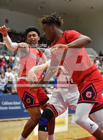 Thumbnail 3 in Brentwood School vs. Crossroads (CIF SS DIV 2AA Final) photogallery.