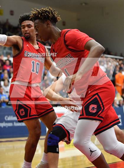 Thumbnail 1 in Brentwood School vs. Crossroads (CIF SS DIV 2AA Final) photogallery.