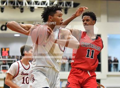 Thumbnail 1 in Brentwood School vs. Crossroads (CIF SS DIV 2AA Final) photogallery.