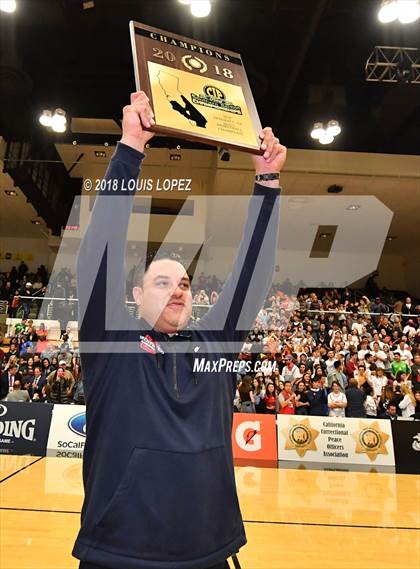 Thumbnail 3 in Brentwood School vs. Crossroads (CIF SS DIV 2AA Final) photogallery.