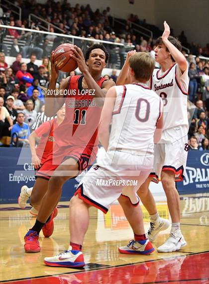 Thumbnail 3 in Brentwood School vs. Crossroads (CIF SS DIV 2AA Final) photogallery.