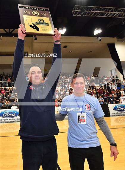 Thumbnail 3 in Brentwood School vs. Crossroads (CIF SS DIV 2AA Final) photogallery.