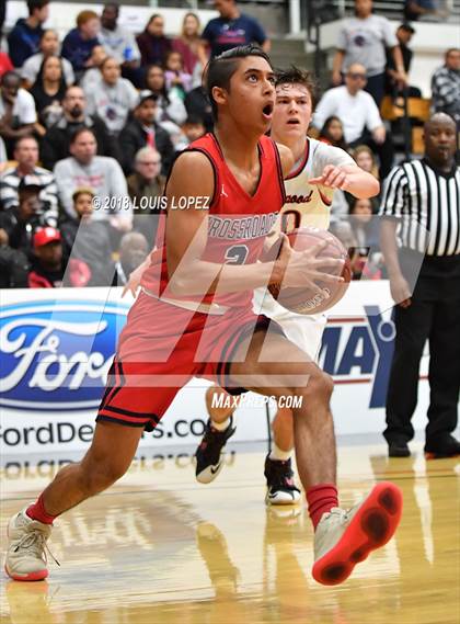 Thumbnail 3 in Brentwood School vs. Crossroads (CIF SS DIV 2AA Final) photogallery.