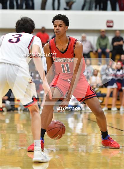 Thumbnail 1 in Brentwood School vs. Crossroads (CIF SS DIV 2AA Final) photogallery.