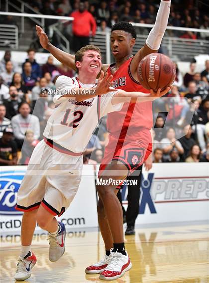 Thumbnail 3 in Brentwood School vs. Crossroads (CIF SS DIV 2AA Final) photogallery.
