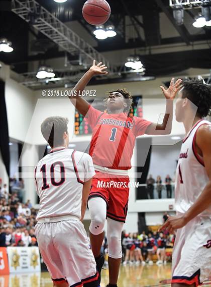 Thumbnail 1 in Brentwood School vs. Crossroads (CIF SS DIV 2AA Final) photogallery.