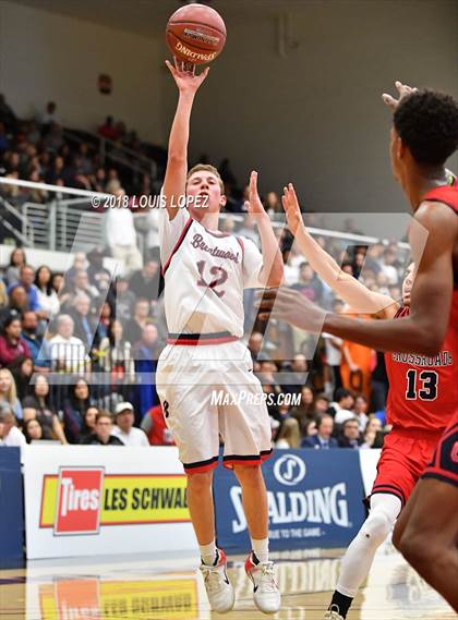 Thumbnail 1 in Brentwood School vs. Crossroads (CIF SS DIV 2AA Final) photogallery.