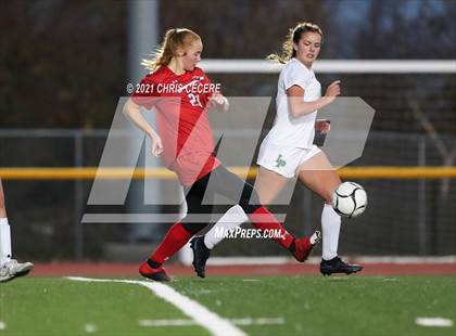 Thumbnail 2 in Lewiston-Porter vs. Palmyra-Macedon (NYSPHSAA Class B Regional Qualifier) photogallery.