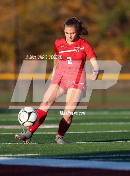 Thumbnail 3 in Lewiston-Porter vs. Palmyra-Macedon (NYSPHSAA Class B Regional Qualifier) photogallery.