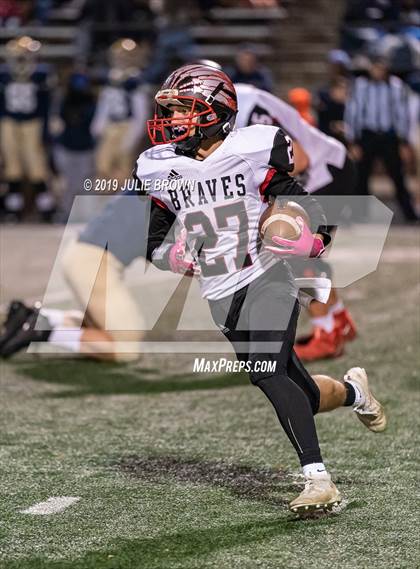 Thumbnail 1 in Terre Haute South Vigo vs Cathedral (IHSAA 5A Round 2 Playoff) photogallery.