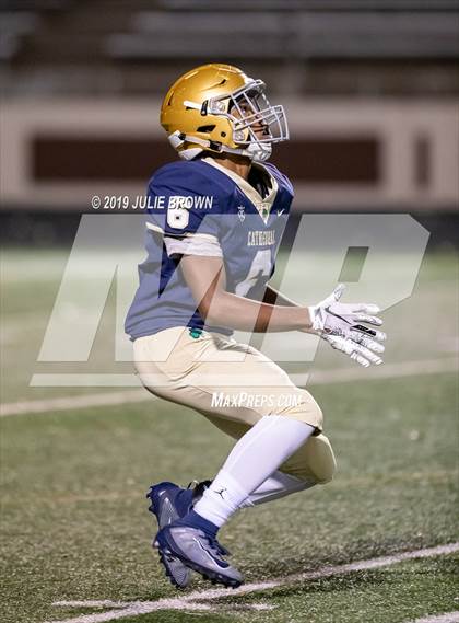Thumbnail 1 in Terre Haute South Vigo vs Cathedral (IHSAA 5A Round 2 Playoff) photogallery.