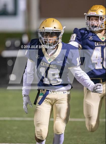Thumbnail 2 in Terre Haute South Vigo vs Cathedral (IHSAA 5A Round 2 Playoff) photogallery.