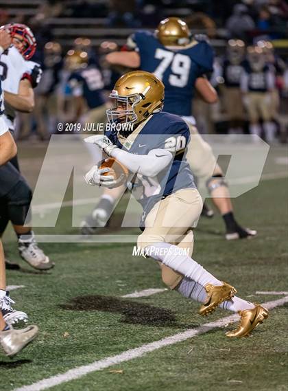 Thumbnail 2 in Terre Haute South Vigo vs Cathedral (IHSAA 5A Round 2 Playoff) photogallery.