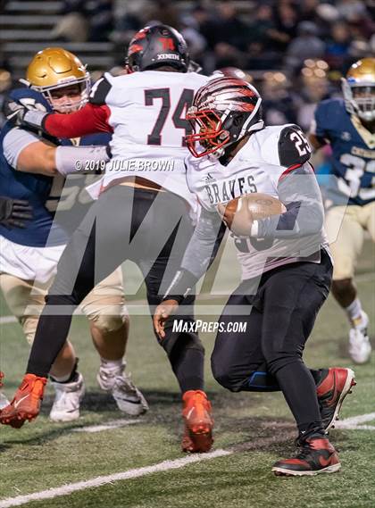 Thumbnail 2 in Terre Haute South Vigo vs Cathedral (IHSAA 5A Round 2 Playoff) photogallery.