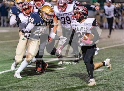 Thumbnail 2 in Terre Haute South Vigo vs Cathedral (IHSAA 5A Round 2 Playoff) photogallery.