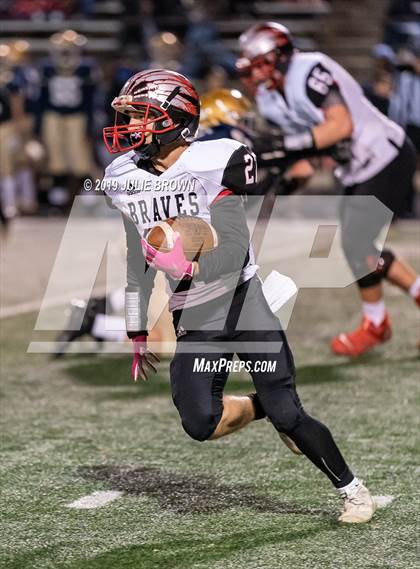 Thumbnail 2 in Terre Haute South Vigo vs Cathedral (IHSAA 5A Round 2 Playoff) photogallery.