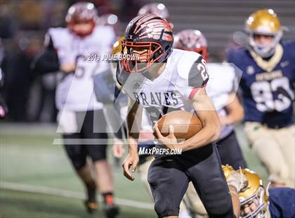 Thumbnail 1 in Terre Haute South Vigo vs Cathedral (IHSAA 5A Round 2 Playoff) photogallery.