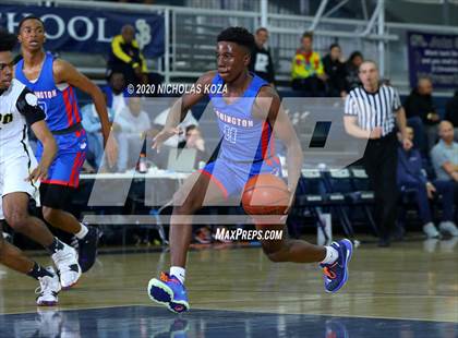 Thumbnail 2 in Washington Prep vs. Capistrano Valley (Bosco Dream Showcase) photogallery.