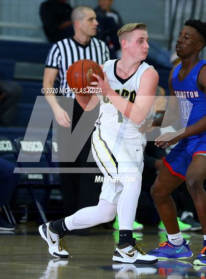 Thumbnail 1 in Washington Prep vs. Capistrano Valley (Bosco Dream Showcase) photogallery.