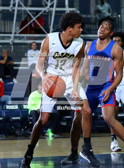 Thumbnail 3 in Washington Prep vs. Capistrano Valley (Bosco Dream Showcase) photogallery.