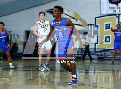 Thumbnail 2 in Washington Prep vs. Capistrano Valley (Bosco Dream Showcase) photogallery.