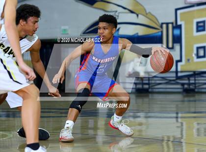 Thumbnail 3 in Washington Prep vs. Capistrano Valley (Bosco Dream Showcase) photogallery.