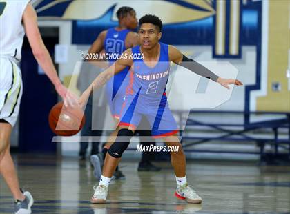 Thumbnail 3 in Washington Prep vs. Capistrano Valley (Bosco Dream Showcase) photogallery.