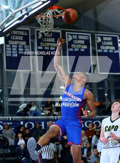 Thumbnail 1 in Washington Prep vs. Capistrano Valley (Bosco Dream Showcase) photogallery.