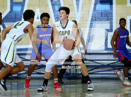 Thumbnail 2 in Washington Prep vs. Capistrano Valley (Bosco Dream Showcase) photogallery.