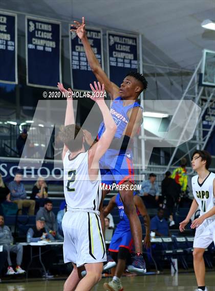 Thumbnail 2 in Washington Prep vs. Capistrano Valley (Bosco Dream Showcase) photogallery.