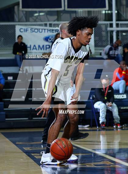 Thumbnail 3 in Washington Prep vs. Capistrano Valley (Bosco Dream Showcase) photogallery.