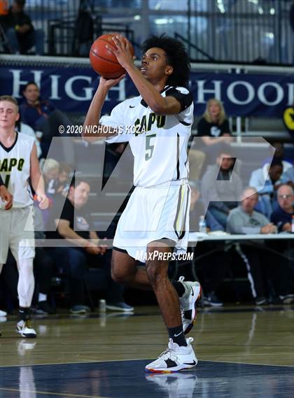 Thumbnail 3 in Washington Prep vs. Capistrano Valley (Bosco Dream Showcase) photogallery.